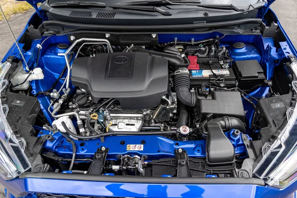 Detalhes do Toyota Yaris Cross em teste.