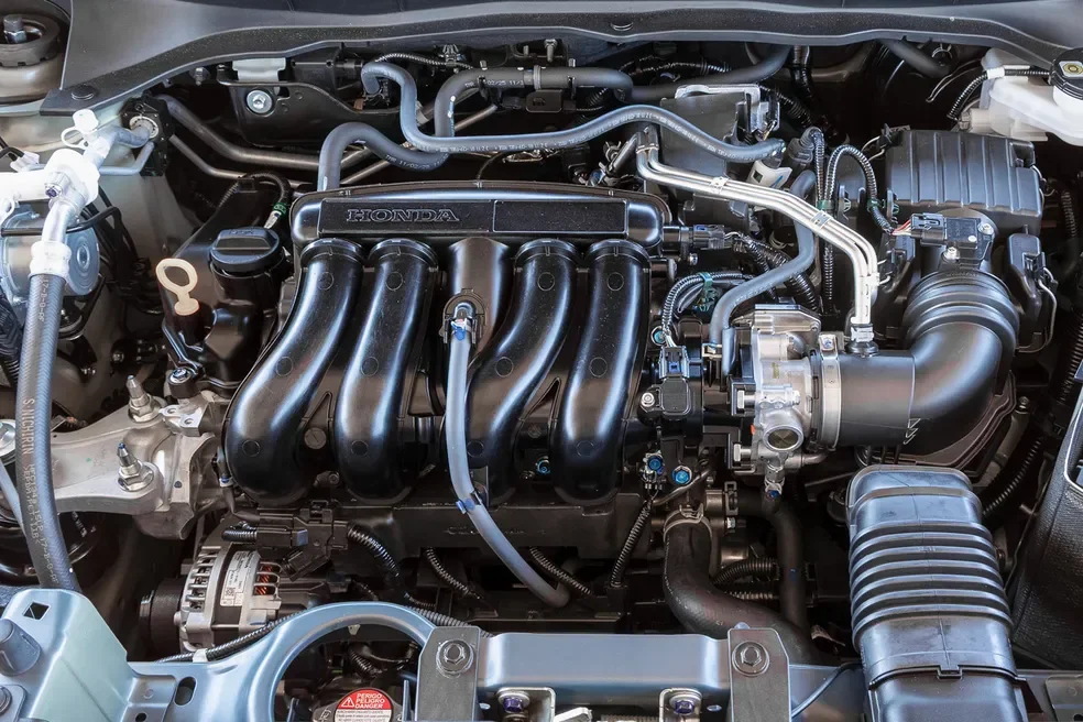 Motor do Honda WR-V.