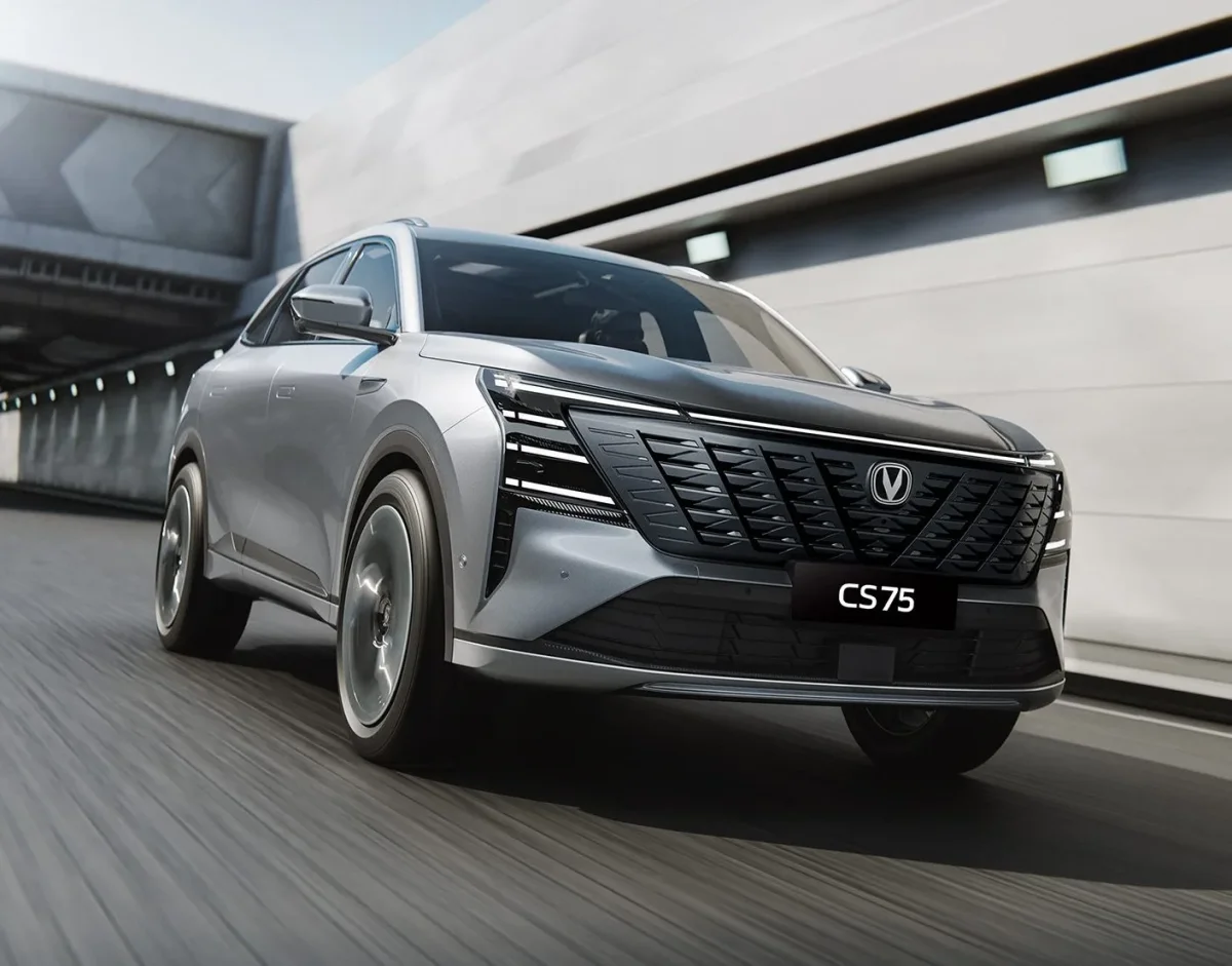 Caoa Changan CS75 em movimento