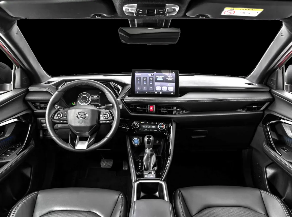 Painel do Toyota Yaris Cross 1.5 VVTi Hybrid Flex XRX CVT