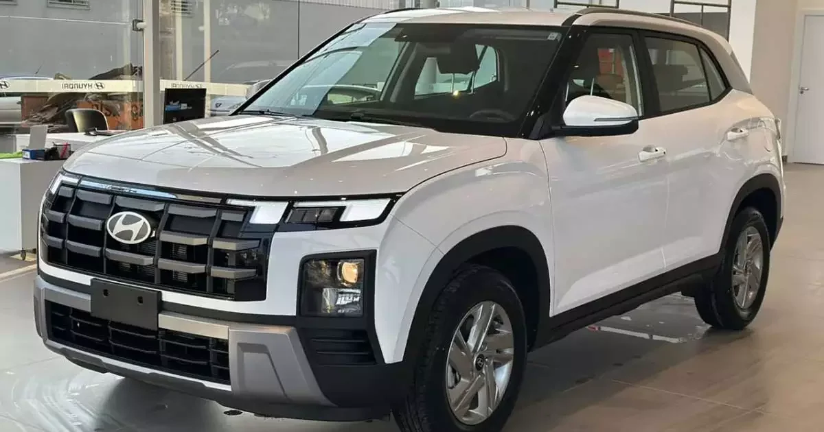 Hyundai Creta versão Comfort em uma concessionária