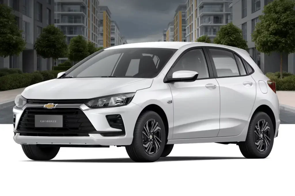 Chevrolet Onix MT 2026 em movimento.