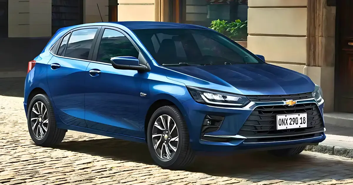 Detalhe traseiro do Chevrolet Onix 2026