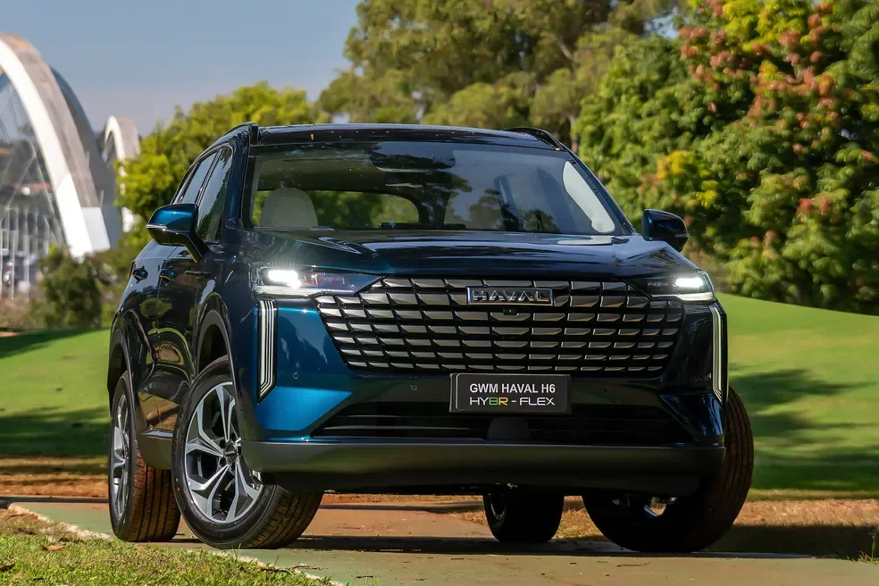 GWM Haval H6 com design elegante e moderno.