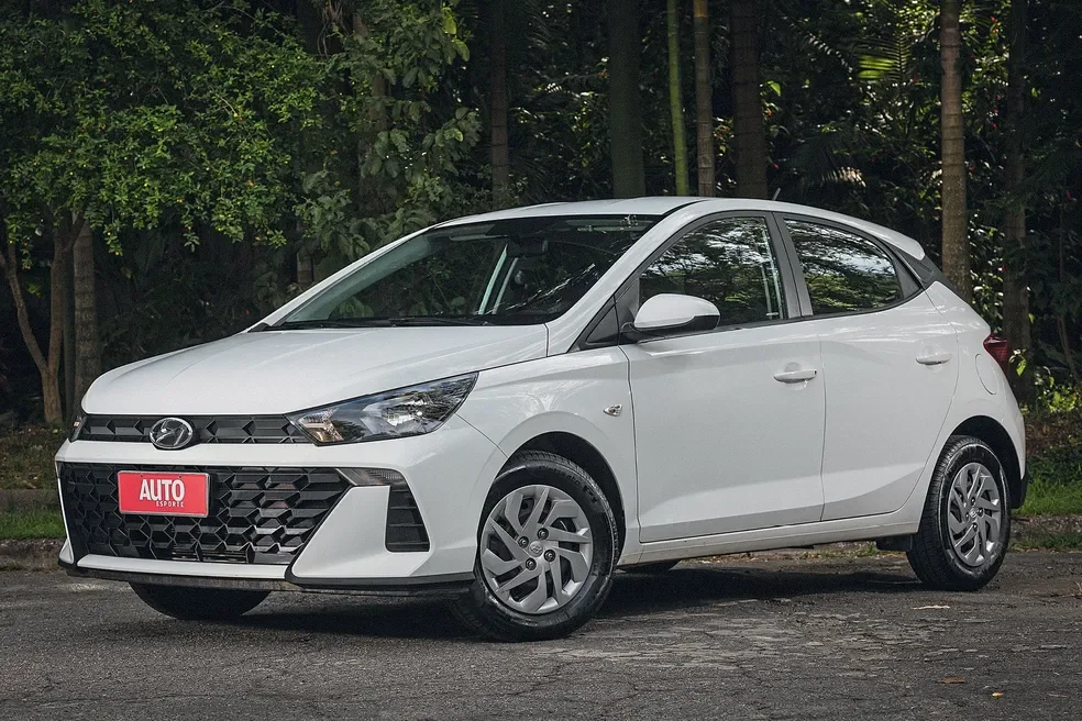 Hyundai HB20 frente diagonal