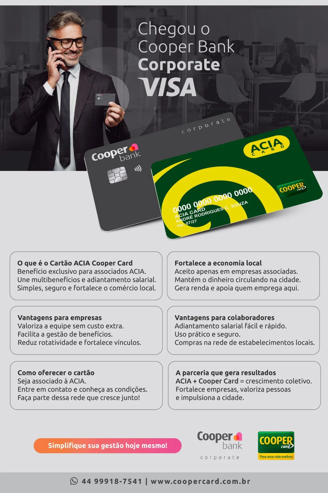 Folder sobre certificação digital