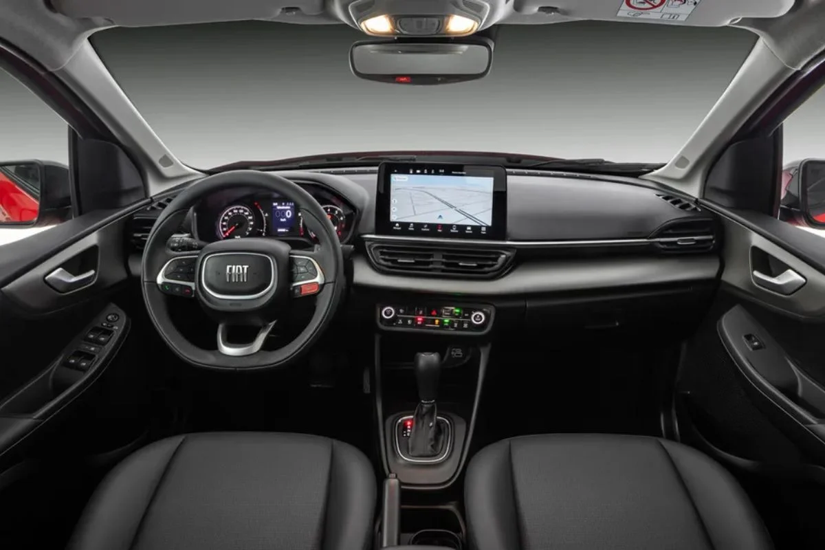 Interior do Fiat Pulse Audace 2022.